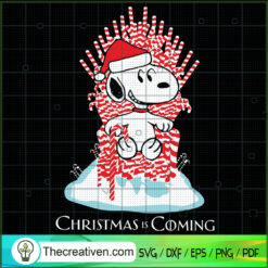 Christmas Is Coming SVG Cut File for Cricut & Silhouet Design 69823