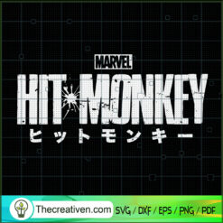 Marvel Hit Monkey SVG, Hit Monkey Logo SVG, Marvel Comics SVG