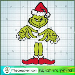 Grinch Elf SVG, Elf Christmas SVG, Funny Grinch SVG