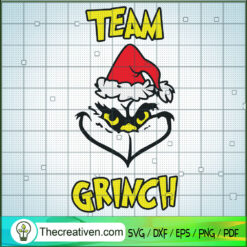 Team Grinch SVG, Grinch Santa SVG, Merry Christmas SVG