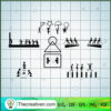 Squid Game SVG, Stickman Squid SVG, Stickman Vector SVG