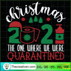 Christmas 2021 The One Where SVG Cut File for Cricut Design 70174