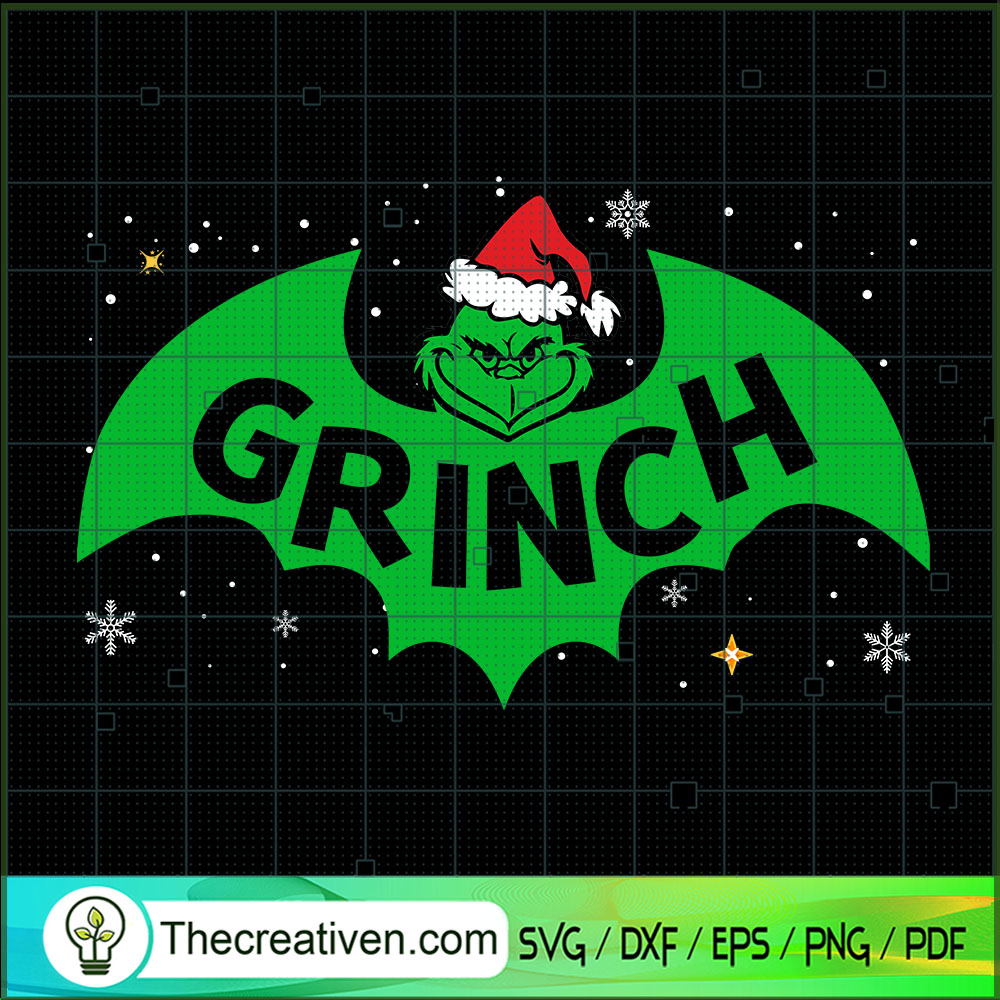 Grinch Batman SVG, The Grinch SVG, Funny Grinch SVG 1 Grinch Batman SVG, The Grinch SVG, Funny Grinch SVG