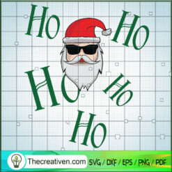 Ho Ho Ho Ho Ho Christmas SVG Cut File for Cricut & Silhouette