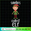 Santa's Cutest Elf SVG, Elf Christmas SVG, Cute Kid Christmas SVG 2 59 copy 1