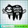 My Spirit Animal SVG, Sloth SVG, Animal SVG 3 Untitled 28 copy 1