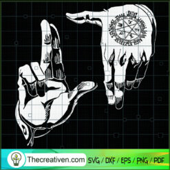 Alucard SVG, Hellsing SVG, Hand Witches SVG