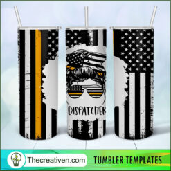 Dispatcher Full Tumbler Wrap Tumbler Wrap – Digital Do Design 70591