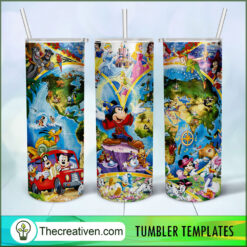 Disney World Character Full Tu Tumbler Wrap Download