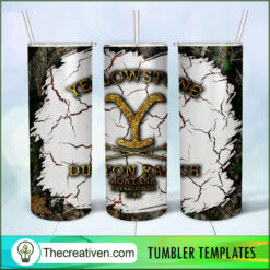 Yellowstone Dutton Ranch Monta Tumbler Wrap Download