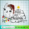 Have a Llama Little Christmas SVG, Cute Llama SVG, Funny Christmas SVG 2 OW004 copy