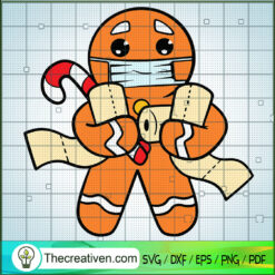 Ginger Breadman SVG, Gingerbread Men SVG, Merry Christmas SVG
