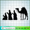3 Wise Men SVG, Three Wise Men SVG, Merry Christmas SVG