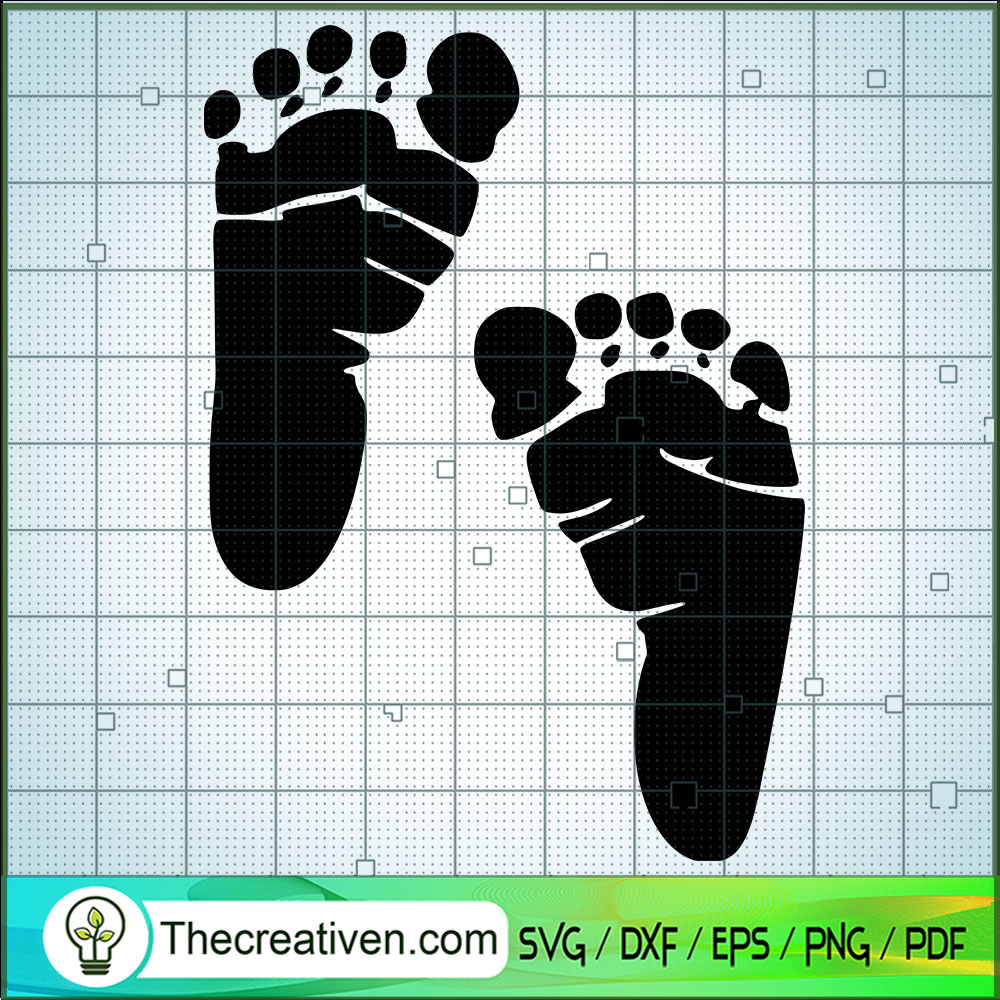 Baby Foot SVG, First Baby SVG, Mother's Day SVG 1 Baby Foot SVG, First Baby SVG, Mother's Day SVG