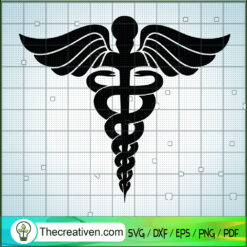 Medical Symbol SVG, Caduceus SVG, Star of Life SVG