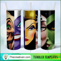 Half Face Disney Maleficent Fu Tumbler Wrap Download