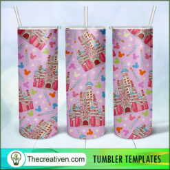 Cake Castle 25 Universary Full Tumbler Wrap Download