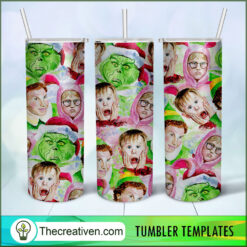 How The Grinch Stole Christmas Tumbler Wrap Download
