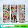 Famous Christmas Characters Fu Tumbler Wrap Download