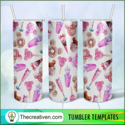 Disney Mickey Ice Cream Full T Tumbler Wrap Download
