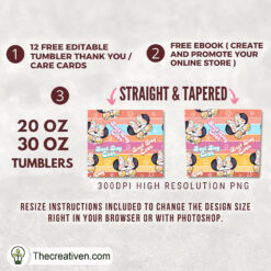 Alternative view of Best Day Ever Full Tumbler Wrap Tumbler Wrap – Digital Download