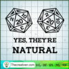 Yes They're Natural SVG Cut File for Cricut & Silhouette 3 121 copy 1
