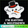 I'm Having A Meltdown SVG, Snowman SVG, Merry Christmas SVG 2 72 copy 4