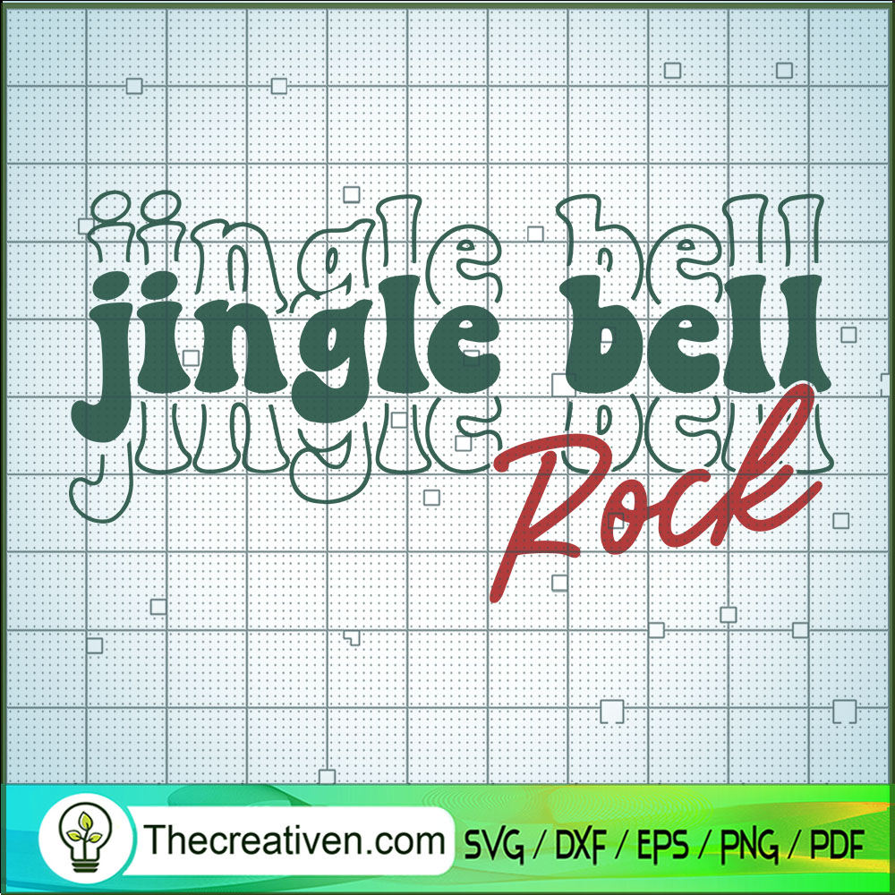 Jingle Bell Rock SVG, Bell Christmas SVG, Merry Christmas SVG 1 Jingle Bell Rock SVG, Bell Christmas SVG, Merry Christmas SVG