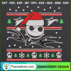 Jack Skellington Embroidery Designs Embroidery Design  Design 72564