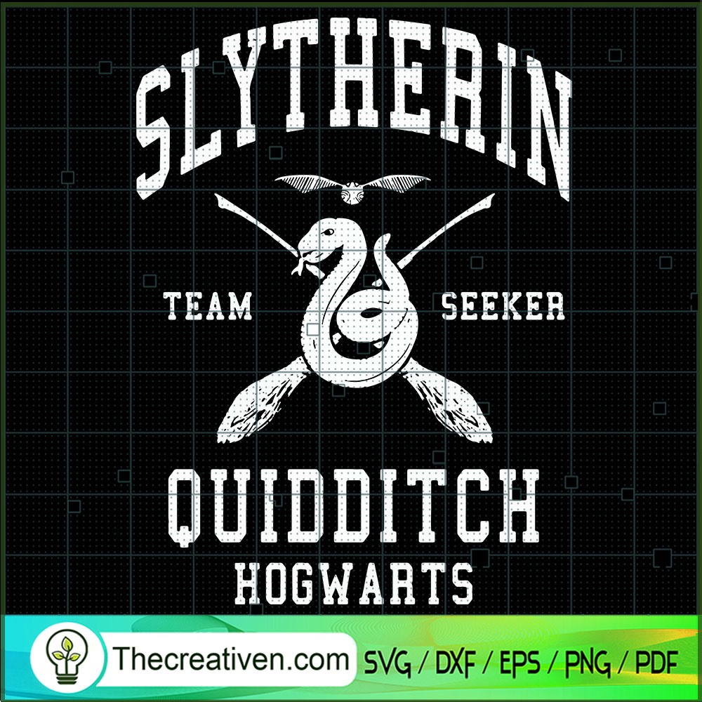 Slytherin Quidditch Hogwarts SVG Cut File for Cricut & Silhouette 1 Slytherin Quidditch Hogwarts SVG Cut File for Cricut & Silhouette