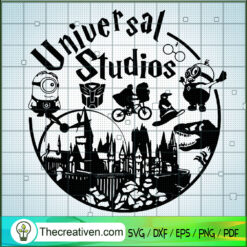 Universal Studios SVG, Harry Potter SVG, Minions SVG