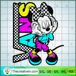 Vans x Minnie Mouse SVG, Disney Minnie Mouse SVG, Vans SVG