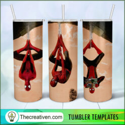Three Spider Man Full Tumbler Wrap Tumbler Wrap – Digital Download