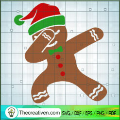Funny Santa Gingerbread SVG, Funny Christmas SVG, Gingerbread SVG