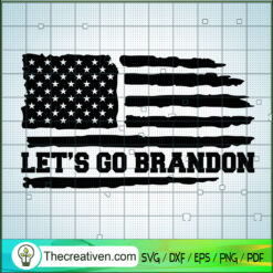 Let's Go Brandon SVG Cut File for Cricut & Silhouette Design 73336