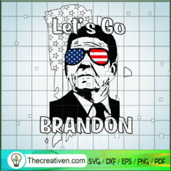Let’s Go Brandon Conservative SVG, Anti Liberal FJB SVG, American SVG