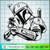 The Mandalorian Stare And Shoot SVG Cut File for Cricut & Silhouette 2 2