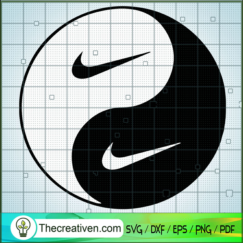The Nike Yin-Yang Symbol SVG, Taichi Symbol SVG, Nike Brand SVG 1 The Nike Yin-Yang Symbol SVG, Taichi Symbol SVG, Nike Brand SVG