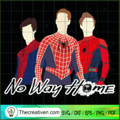 Triple Spider-man SVG Cut File for Cricut & Silhouette