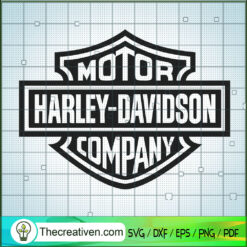 Motor Harley-Davidson Company SVG Cut File for Cricut & Silhouette
