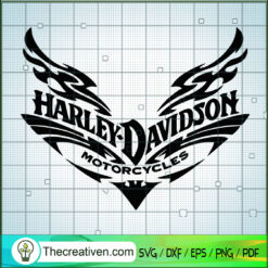 Harley Davidson Motorcycles SVG Cut File for Cricut &  Design 73715
