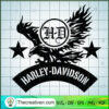 Harley Davidson Eagle SVG, Motorcycle SVG, Harley Davidson SVG