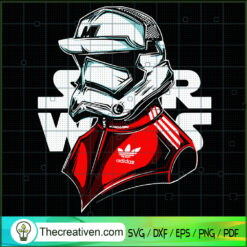 Stormtrooper Adidas SVG, Star Wars Adidas SVG, Adidas Shirt SVG