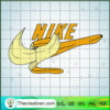 Nike Banana SVG, Funny Nike SVG, Nike Brand SVG