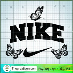Nike Butterfly SVG Cut File for Cricut & Silhouette Design 73910