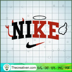 Nike Angel and Devil SVG, Nike SVG, Logo Nike SVG