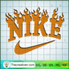 Nike Burn Letter SVG, Nike SVG, Logo Nike SVG 3 Untitled 7 copy 6