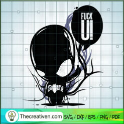 Fuck U Venom Chibi SVG, Venom Marvel SVG, Marvel SVG