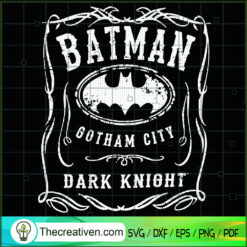 Batman Gotham City Dark Knight SVG, Bat Man SVG, Dc Comics SVG