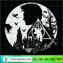 Harry Potter Shadow SVG, Harry Potter SVG, Harry Potter Movie SVG